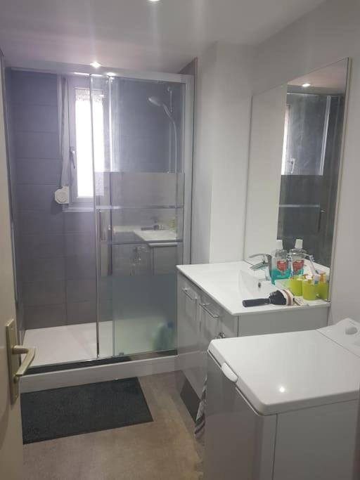 Appartement Calme 3 Chambres Avec Lit Double Wifi - Parking Facile Vandoeuvre-les-Nancy Exterior photo